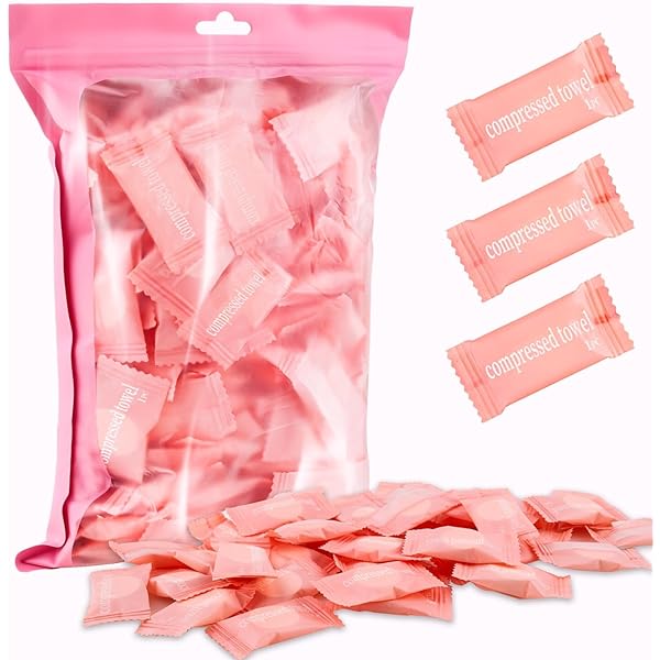 25/50/100 Piezas Toallitas Dechabl Comprimidas, Toallitas Limpiadoras Empaquetadas De Forma