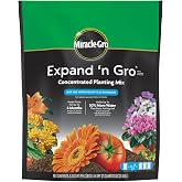 Miracle-Gro Expand 'n Gro Concentrated Planting Mix, .33 cu. ft. | Just Add Water for up to 3X Expansion, For Container and In-Ground Use. Expands up to 1 cu. ft.