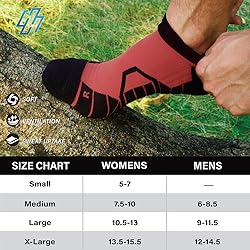 Hylaea No Show Socks with Cushion for Running