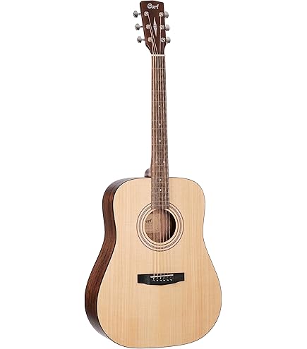 Amazon.com: Cort Standard Series Mini Acoustic Guitar, Open Pore
