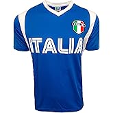 PANNA Men's Italia Football Training Jersey, Italy Soccer Shirt