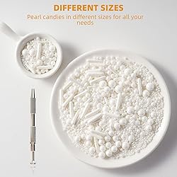 Kasvan White Mix Sugar Sprinkles - Edible Candy