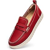 KORDAL Women's Comfortable Classic Penny Loafers Leather Sneakers Casual Slip On Dress Shoes Office Work Everyday Walking Flats Driving Shoes for Women