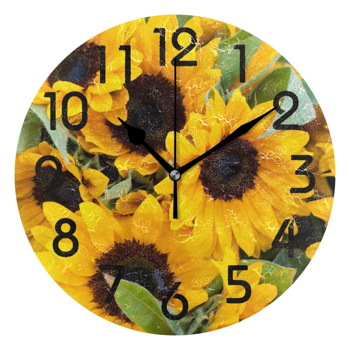 Best Sunflower Kitchen Clock