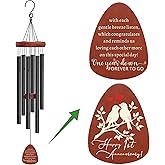 1st Anniversary Wind Chime, Happy 1st Anniversary Decorations for Couples, Parents, Husband, Wife, Friends - 1 Year of Wedding Marriage Gift for Him
