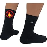 Arjuwelt Fire Resistant Socks, Flame Retardant Military Boot Socks, FR for Auto Racing, Welding, Industrial Workers