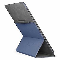 Amazon Kindle Scribe Brush Print Leather Folio
