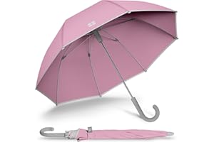 Weatherman Umbrella for Kids - Kids Umbrella Girls Boys Toddlers Child - Soft Edges, Pinch-Proof, Comfortable Grip Design - Lightweight, Stick, Durable Travel Kids Outdoor Umbrella Going to School, Park & Beach