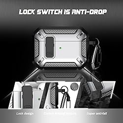 RFUNGUANGO for AirPods Pro Case Cover with Cleaner