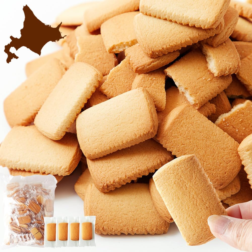 天然生活 北海道バタークッキー (450g) どっさり 訳あり 個包装 焼き菓子 国産 お徳用 大容量 ギフト商品画像