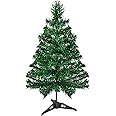 Gloreyan 22Inch Artificial Christmas Tree Green Tabletop Christmas Tree with Plastic Stand Mini Xmas Pine Tree for Party Supplies Indoor Outdoor Holiday Home Decoration