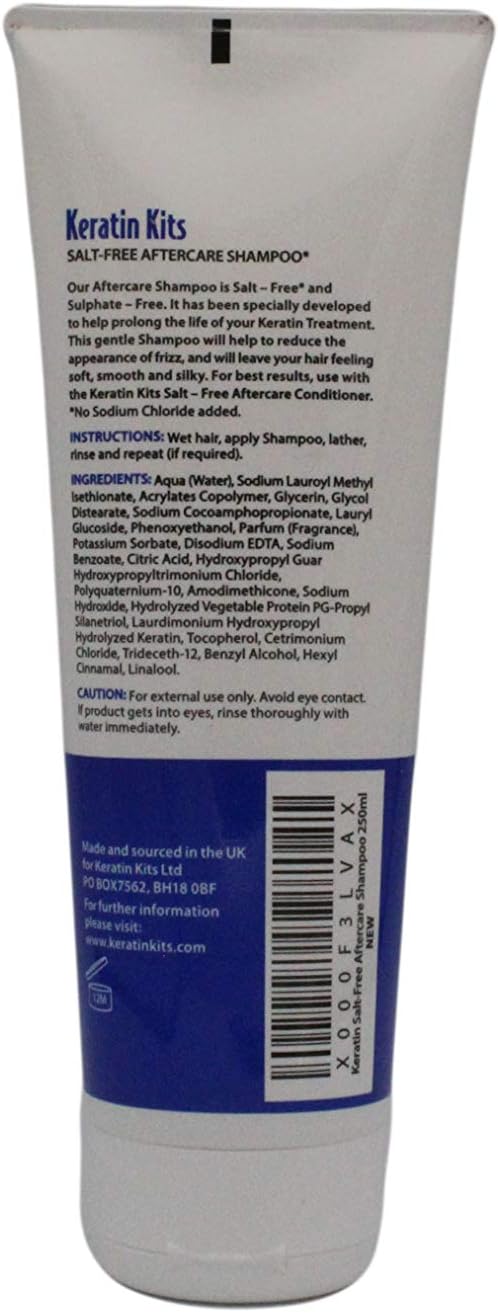 Keratin Kits Pro Pure Salt & Sulfate -Free (No SLS, SLE, ALSS) NEW FORMULATION - Image 3