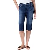 Gloria Vanderbilt Womens Dalia Seam Skimmer Short with Side Slit Vents Standard