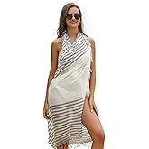 Women Swimwear Cover Ups Cotton Bathing Suit and Beach Cover Ups Cotton Shawls for Women&Girls