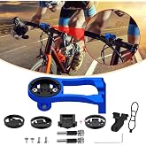 BIKOOCO Cycling Computer Mount - Versatile Out Front GPS Mount for Wahoo, Garmin, Bryton, Cateye - Compatible with 1.26''/32mm Handlebars - Ideal for Mountain Bikes and More
