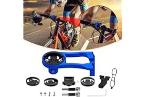 BIKOOCO Cycling Computer Mount - Versatile Out Front GPS Mount for Wahoo, Garmin, Bryton, Cateye - Compatible with 1.26''/32mm Handlebars - Ideal for Mountain Bikes and More