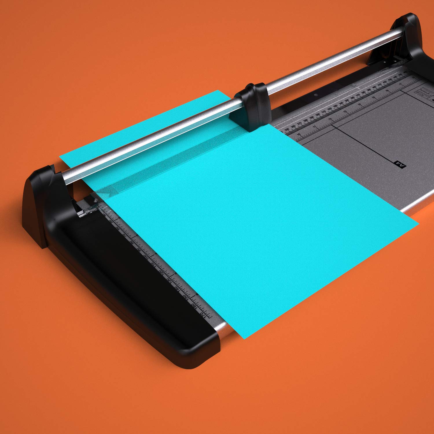 SuperCut A3 Guillotine, Heavy Duty Paper Cutter With Shelf-Sharpening Blade - Image 5