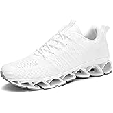 Mens Slip on Running Walking Shoes Blade Tennis Casual Fashion Sneakers Comfort Non Slip Work Sport Athletic Trainer