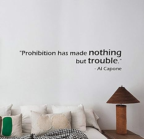 Prohibition N Est Rien Al Capone Citation Autocollant Mural Italien Chicago Mafia Autocollant En Vinyle Lettrage Gangster Dicton Art Decoration Pour Maison Salle Chambre A Coucher Decor Hq Amazon Ca Maison Et Cuisine Prohibition N Est Rien Al Capone Citation Autocollant Mural Italien Chicago Mafia Autocollant En Vinyle Lettrage Gangster Dicton Art Decoration Pour Maison Salle Chambre A Coucher Decor Hq Amazon Ca Maison Et Cuisine