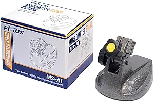 Fixus MS-A1 Micrometer Stand Base with Non-Slip Clamping Pads for Micrometers Up to 4"