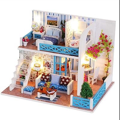 Kit casa delle bambole in legno in miniatura Menahem Italia Ubuy