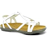 NAOT Footwear Women’s Dorith Sandal with Cork Footbed and Arch Support Footbed - Adjustable Sandal With Backstrap - Comfort and Support – Lightweight and Perfect for Travel