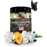 Destroy Everything Spiritual Bath Salts for Energy Cleansing &amp; Uncrossing | Ritual Bath Soak for Spiritual Cleansing, Purification &amp; Banishing Rituals 12oz | Hoodoo Voodoo Conjure Wicca Spell