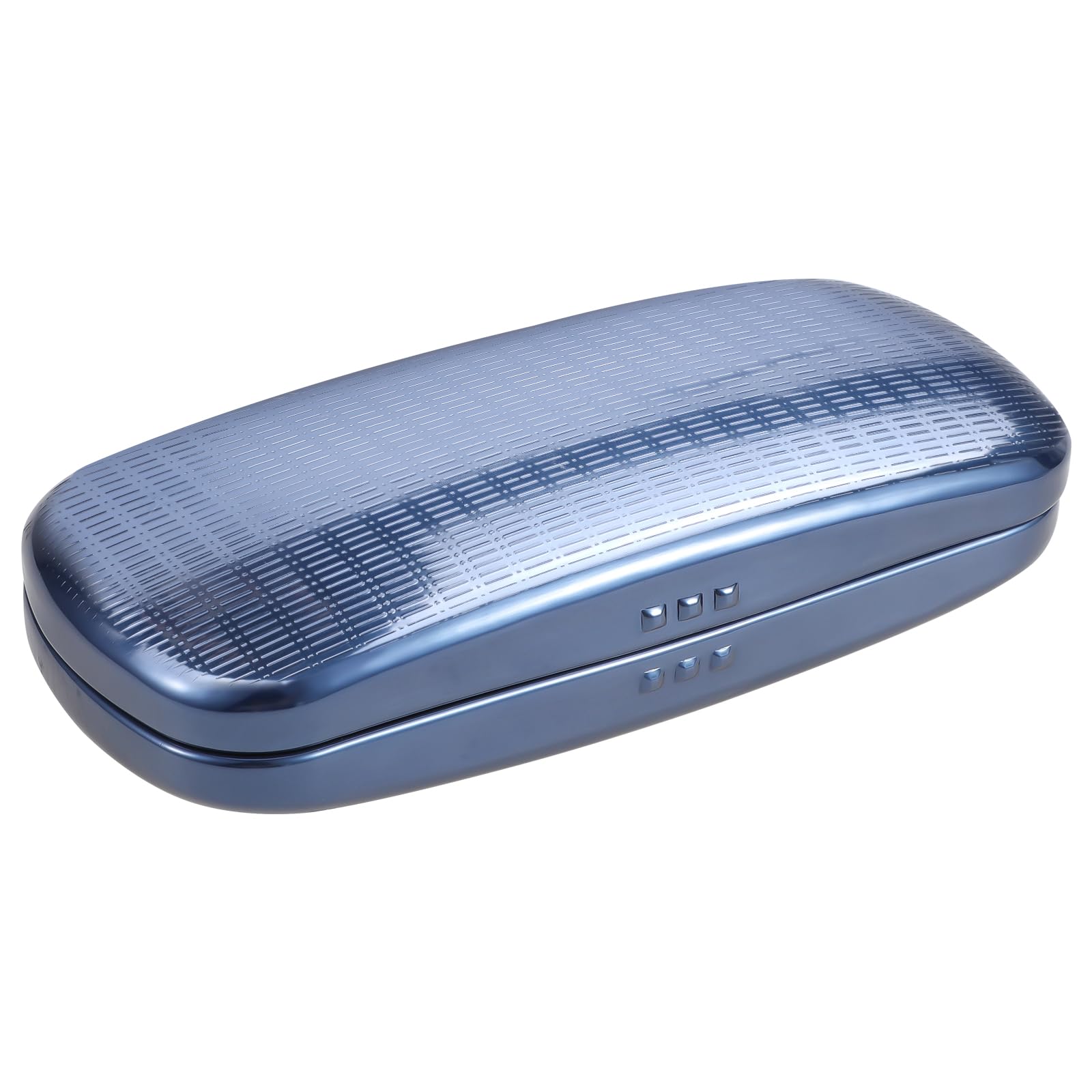 Hifot Metal Eyeglass Case, Glasses Case Hard Shell, Aluminum Spectacles Box Sunglasses Case for Men Women Kids, Reading Glasses Holder