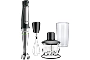 Braun MultiQuick 7 3-in-1 Immersion Blender with Food Processor – Powerful Handheld Electric Stick Blender - Emulsifier for C