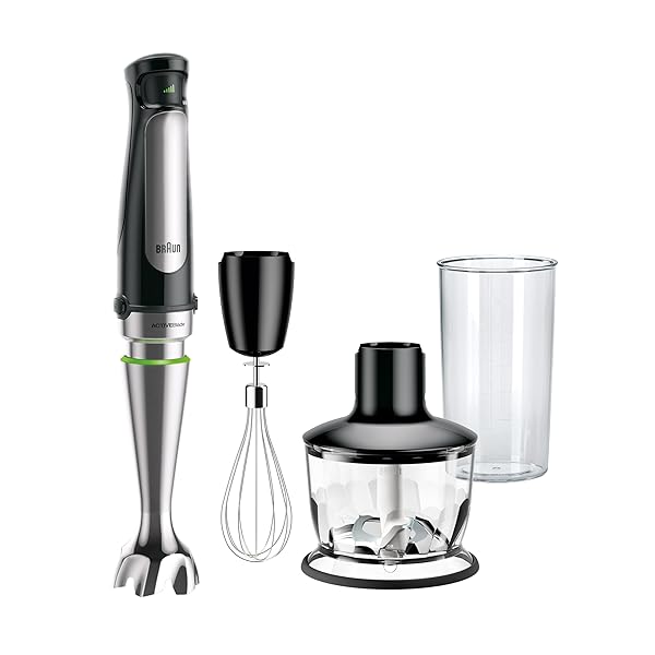 BRAUN MULTIQUICK 7 3-IN-1 IMMERSION BLENDER WITH FOOD...