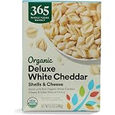 365 by Whole Foods Market, Organic White Cheddar Shells and Cheese Deluxe, 12 Ounce