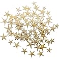 RONYOUNG 90PCS Small Starfish Star Sea Shell Beach Craft 0.4"-1.2"