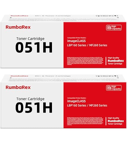 Amazon.com: Canon Genuine 051 Black Toner Cartridge High Capacity