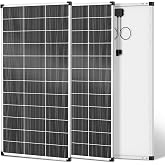 400W Solar Panels, 2 Pcs 200 Watt N-Type Solar Panel, 25.6% High Efficiency | 2PCS 200W Solar Panels for 12V/24V Battery Systems, IP68 PV Module for RV Marine Rooftop Farm Trailer Cabin Home Off-Grid