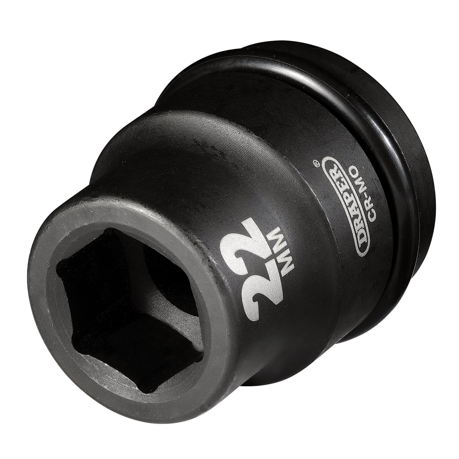 Draper 75968 3/4" Square Drive Expert Hi-Torq 6 Point Impact Socket, 22 mm Size , Blue