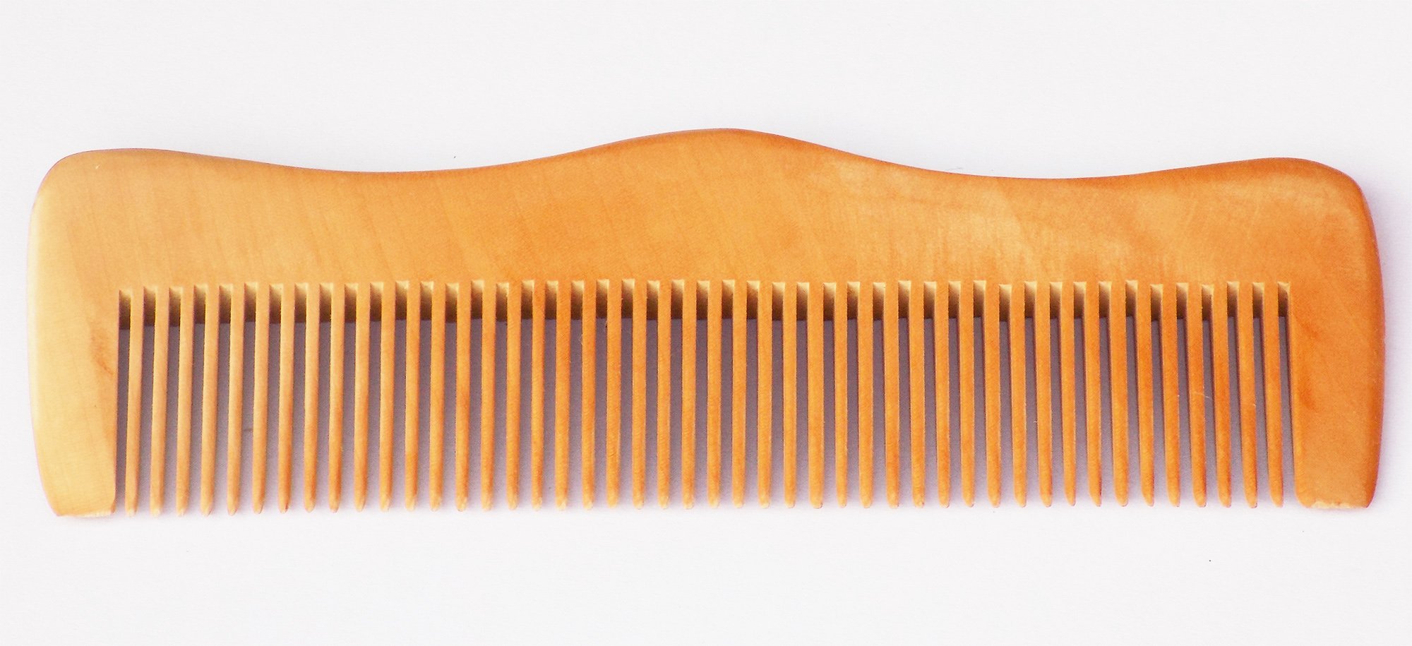Handcrafted Neem Wood Comb - Anti Dandruff, Great for Scalp and Hair health