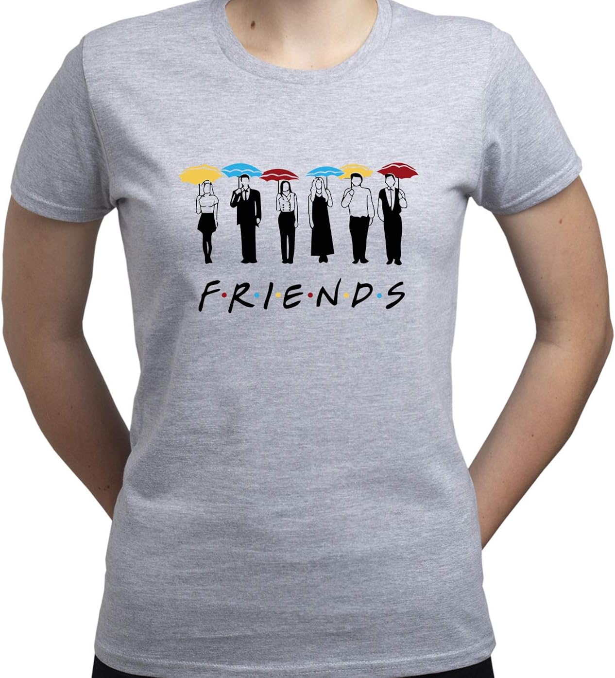 Offizielles Friends T-Shirt Für Damen – 90er Jahre Nostalgie Mit Premium-Qualität