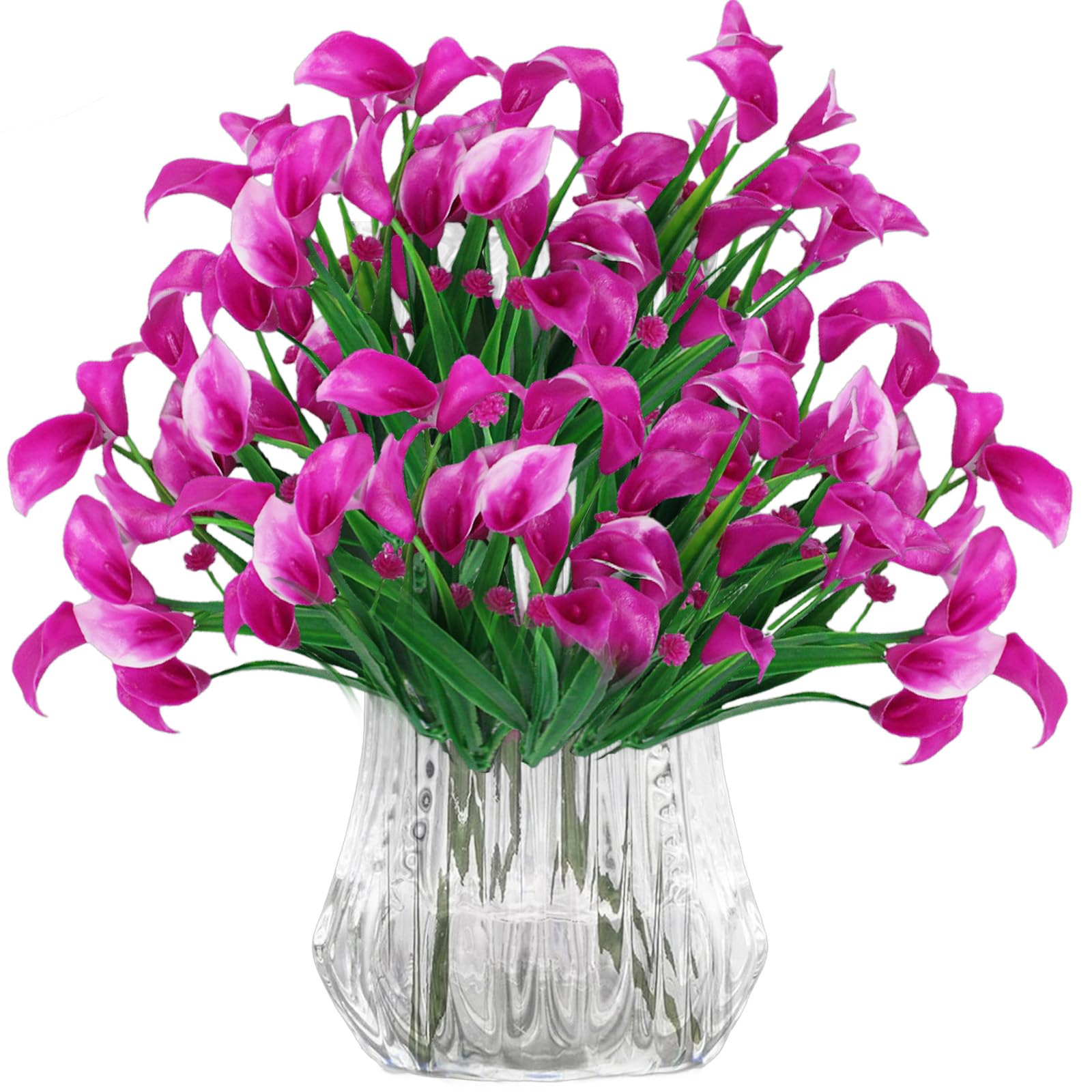 astylishome Autumn Artificial Flowers Calla Lily Bridal Bouquet of Flower Real Touch Simulation Bouquets for Home Party Wedding Decoration DIY Floral Arrangements Decor 0610