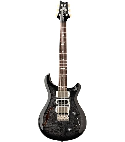 Amazon.com: PRS SE Custom 24-08 Exotic Electric Guitar - Charcoal