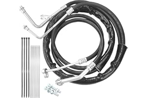 Selvora C68100 Air Conditioning Line Hoses, Rear AC Lines Set Compatible with Dodge Grand Caravan VW Routan Town & Country Mi