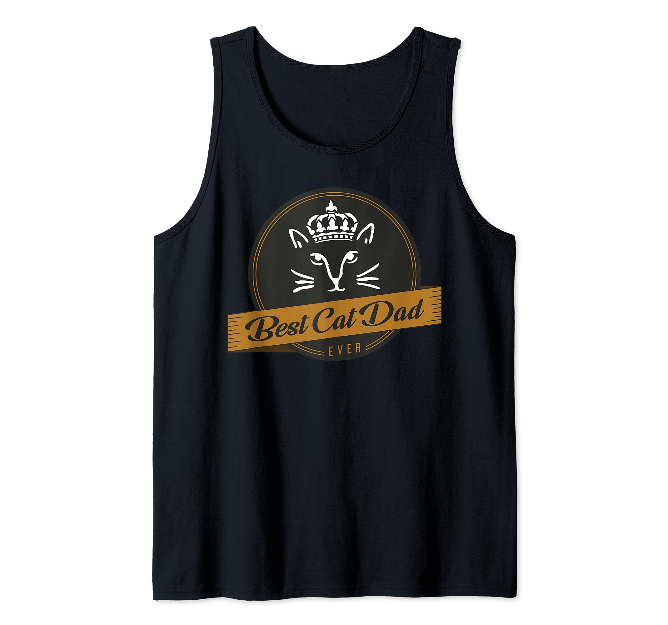 Best Cat Dad Ever Kitty Meow Pet Animal Father Day Cat Daddy Tank Top