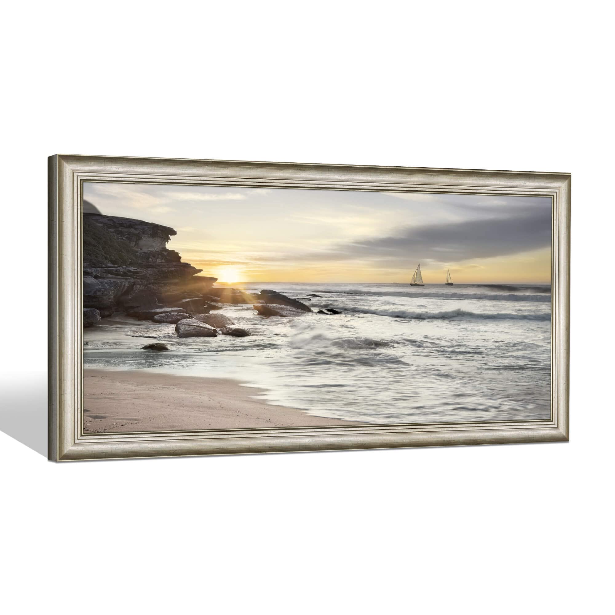 Structube 'Pacific Sunset' Ocean Wall Art