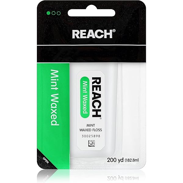 Amazon.com : Reach Waxed Dental Floss | Effective Plaque Removal
