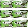 MEG - Military Energy Gum | 100mg of Caffeine Per Piece + Increase Energy + Boost Physical Performance + Spearmint 6 Pack (30