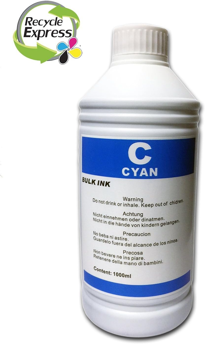 Bulk Ink 1 Liter Light Cyan for HP 02