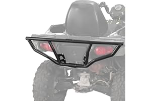 A & UTV PRO Rear Brushguard Bumper for 2014-2022 Polaris Sportsman Touring 570 450 HO, Heavy-Duty Steel Back Bumper Brush Gua