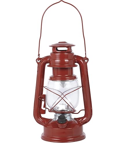 Stansport - Stansport Small Red スタンスポーツ 赤 ハリケーンランタン Amazon.co.jp: Stansportスモールハリケーンランタン（レッド、8