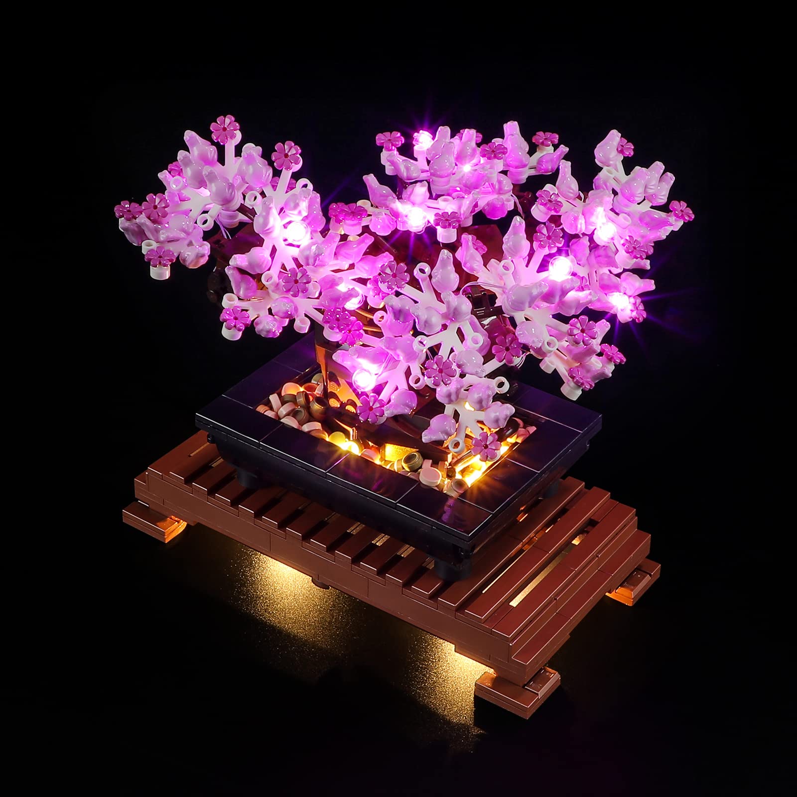 LIGHTAILING Light Set for (Creator Expert Bonsai Tree) Building Blocks Model - Led Light kit Compatible with Lego 10281(NOT Included The Model)