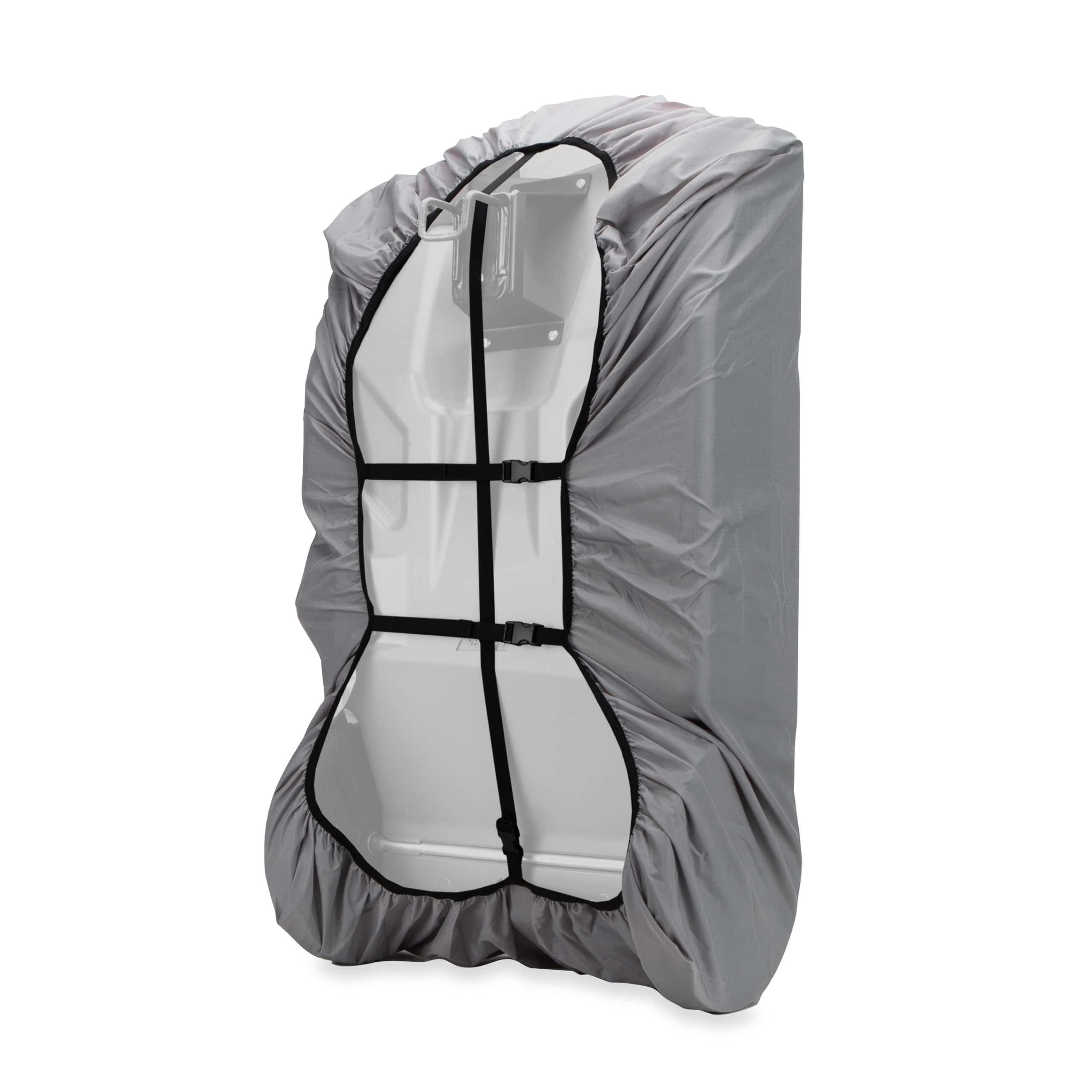 Camco Rhino RV Tote Tank Cover - Fits Tote Tanks Up to 45" (L) x 25" (W) x 14" (H) - Compatible w/28 & 36-Gallon Rhino Tote Tanks (39004 & 39006) - Gray, Nylon (39019) Image