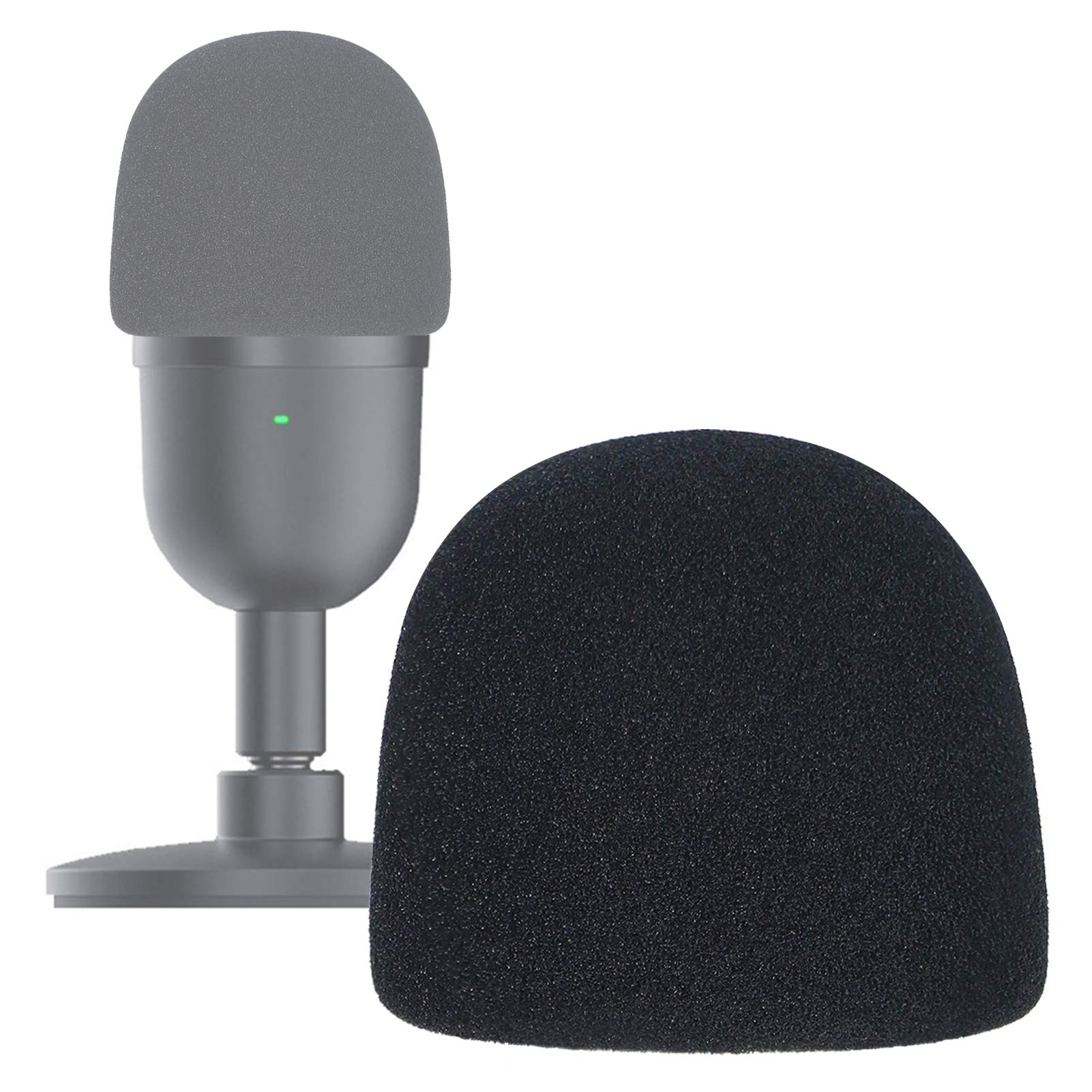 SUNMON Seiren Mini Pop Filter Foam Cover - Professional Mic Windscreen Wind Cover for Razer Seiren Mini USB Streaming